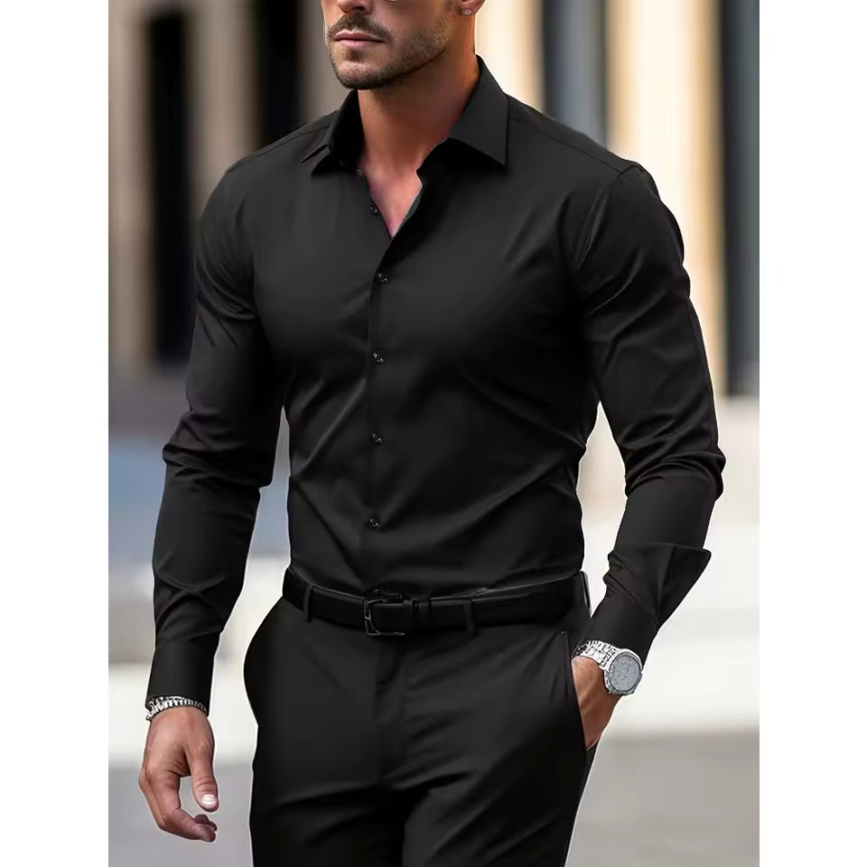 Men’s Fitted Dress Shirt